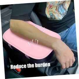 ULTECHNOVO Almohadilla Antideslizante Cojín Reposabrazos Funda Acolchada Para Apoyabrazos De Coche Protección Para Consola Central Fácil Instalación