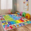 Yongjoy ABC Carpet,Kids 4'11&quot x 3'3" (Rectangular), Abc Rug