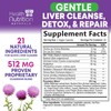 Gentle Liver Cleanse Detox & Repair Formula - Advanced Liver