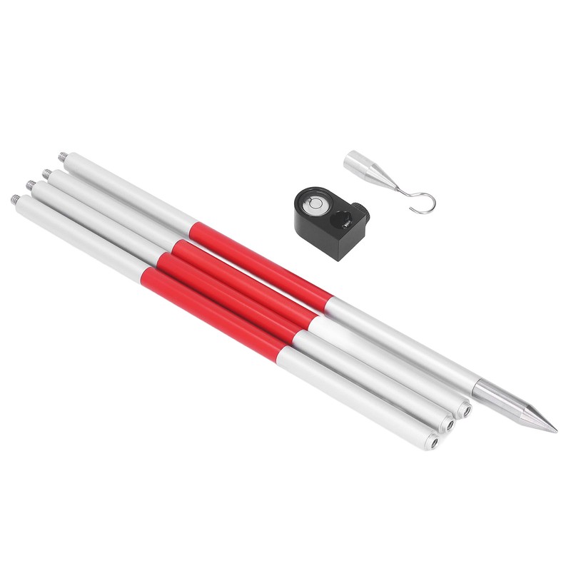 Prism Pole 4 Section Universal 1/4in Thread Aluminum Alloy Total