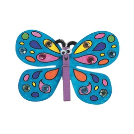 Clothespin Butterfly Craft Kit - Crafts for Kids and Fun Home Activities