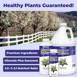 Dogwood Tree Fertilizer – Liquid Plant Food for All Dogwood Varieties - Supports Vibrant Blooms, Stronger Roots & Healthy Growth, 8 oz