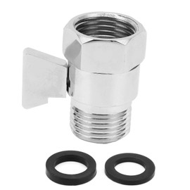 Shower Water Saver Valve G1/2 Shower Shut Off Valve Water Control with Lever Handle for Home Bathroom