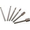 Micro HSS Burr Set for Rotary Tools with 3.17mm Chuck
