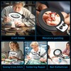 KIRKAS 10X Magnifying Glass with Light and Stand, 2-in-1 Any
