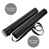 DEWEL Document Tube,Plastic Expanding Poster/Art/Document Storage Tube 24.5 to 40