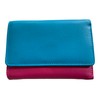 Golunski Ladies Soft Leather RFID Compact Trifold Purse - Fuchsia