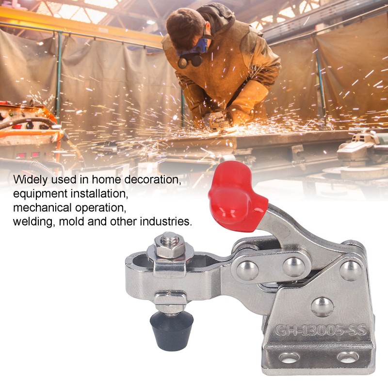 Quick Release Vertical Toggle Clamp 150lb Holding Capacity Woodworking Fixture