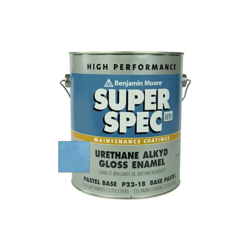Benjamin Moore 1 Gallon Can of High Performance Super Spec
