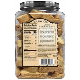 La Dolc'e Vit'a Classic Italian Biscotti, 40 oz