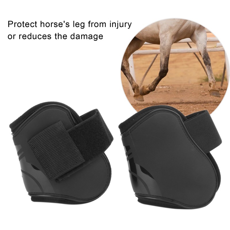 4pcs Horse Tendon Boots Protective Lightweight and Adjustable Boots for