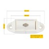Schellenberg Magnetic Wall Holder for Roller Shutter Crank | White