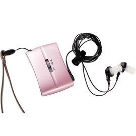 アイシンヘルスケア SENTI（センティ） プレゼント おしゃれな 補聴器 両耳装用 ポケット型 ﾎﾟｯｹ sel1 箱型補聴器 HC-001 (ダスティピンク)