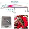 Fishing Lures Hard Baits Minnow Lures Bass Crankbait - 10pcs