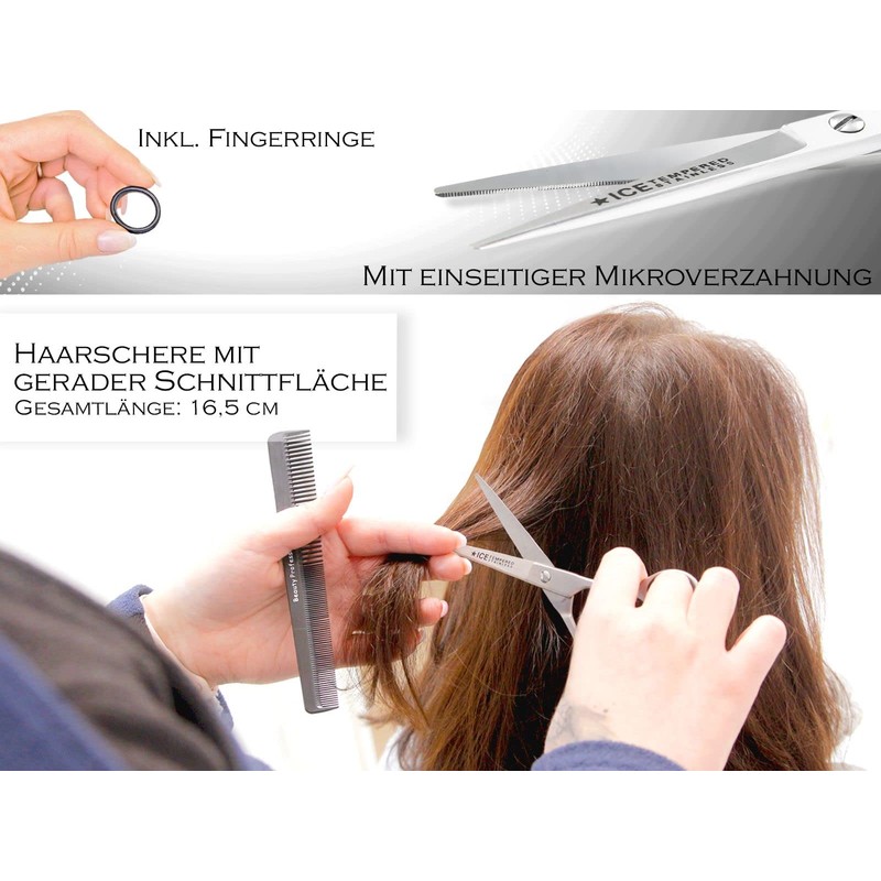 Hair Cutting Thinning Scissors Set of 3