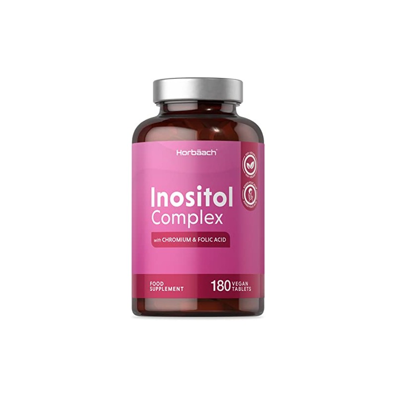 Inositol Tablets | Inositol Powder Complex | 180 Count |