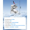 VEVOR Ice Crusher Machine, 220lbs Per Hour Electric 4 Blades