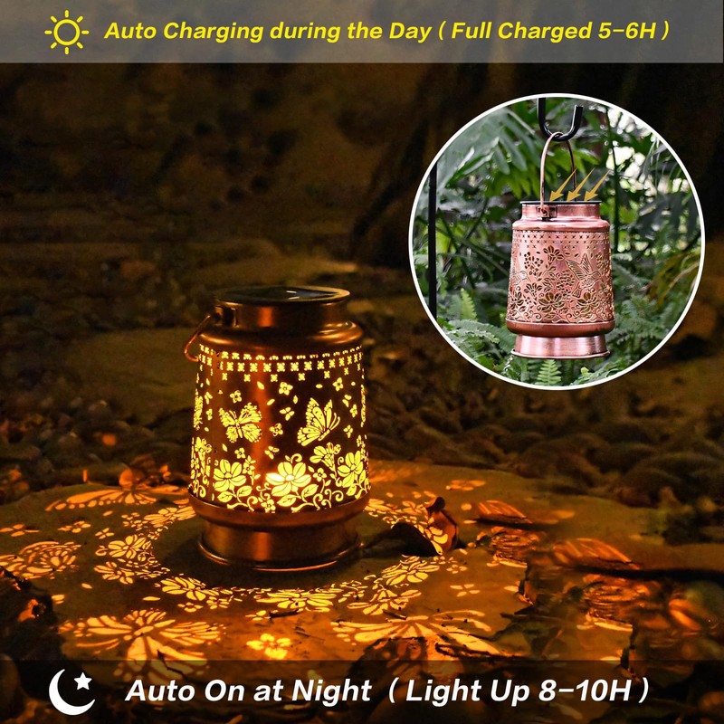SyouHome Outdoor Solar Lantern