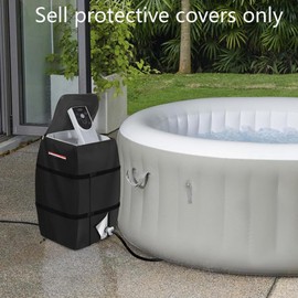 Byttlerom Hot Tub Pump Cover Pools Improvement Parts for Hot Tub Spa Waterproof Heavy Duty for Spas Hot Tubs