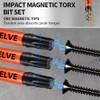 DYRECELVE 10-Pack T25 Torx Bits for Impact Driver, T-25 Torx/Star