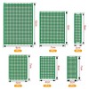 WayinTop Double-Sided PCB Board 6 Sizes with Electronic Components Kit,