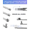 ZOOYL Spring-Loaded Extension Clamp 14.5" – Exclusive Spring-Loaded Mechanism, Knob-Locking