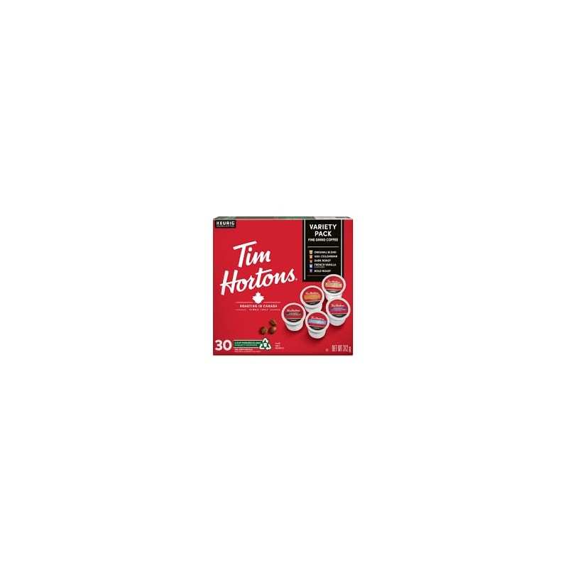 Tim Hortons variety pack 120 count bundle: Bold roast 24,