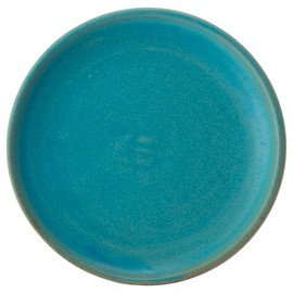 Rikizo R-886465 Plate, Blue, Turkey, Diameter 5.5 x 0.5 inches (14 x 1.2 cm), Made in Japan