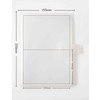 YOAVIP 3x5 Index Cards Clear Plastic Holder Pouches Book Binder
