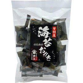 Eerereru Okaki, 2.8 oz (80 g) (Individual Packaging Included) (Individual Packaging) [Elabel Senbei Nori Sen, Nihonbashi, Long-established Nori Shop, Specialty Okaki, Nori from Ariake, Glutinous Rice,