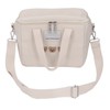 Diaper Shoulder Bag Oxford Cloth Large Capacity Embroidery Bear Pattern