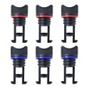 Modixun 6pcs Nylon Kayak Drain Plugs Thread Drain Plugs, Kayak