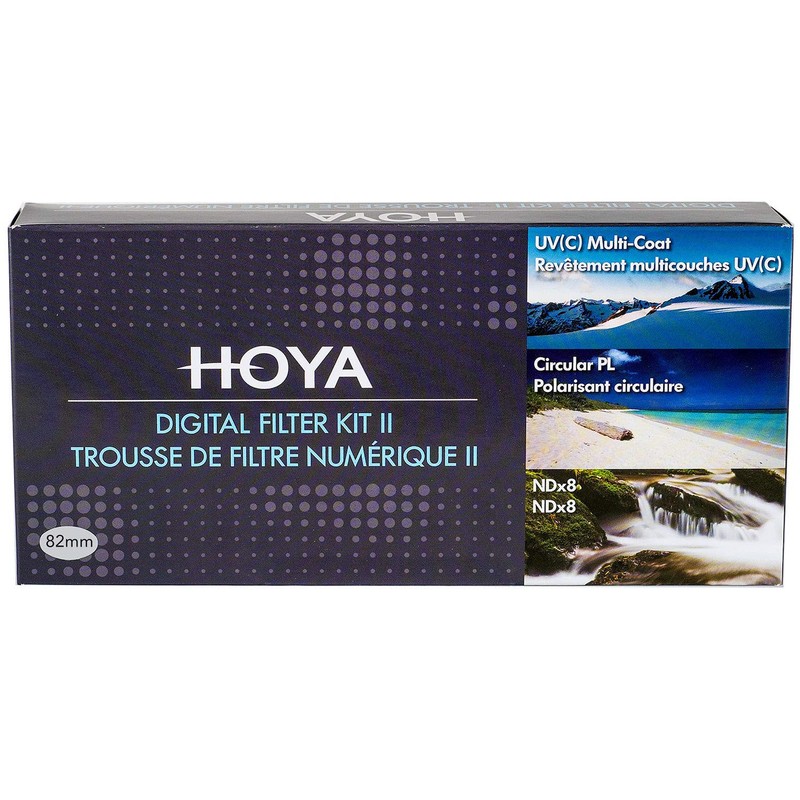 Hoya 82mm II (HMC UV/Circular Polarizer / ND8) 3 Digital