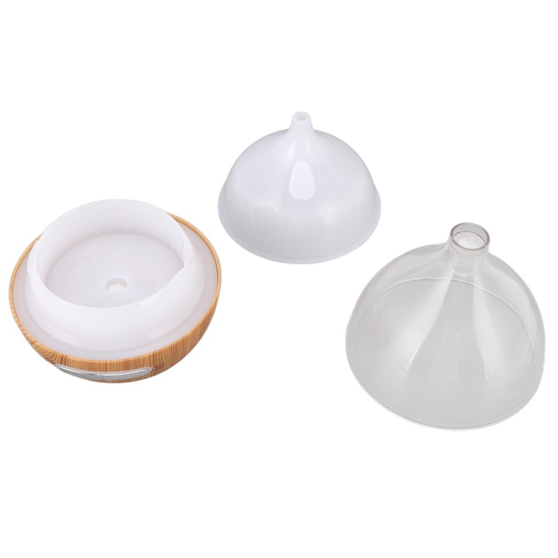 Wood Grain Humidifier USB Power Supply Aromatherapy Diffuser with Night