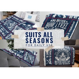 Huglanket Welder Gifts for Men, Throw Blanket for Welders for Christmas, Birthday - 50" x 65"