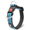 Wagoo Dog Collar No Shedding Double Ring Soft Pad for