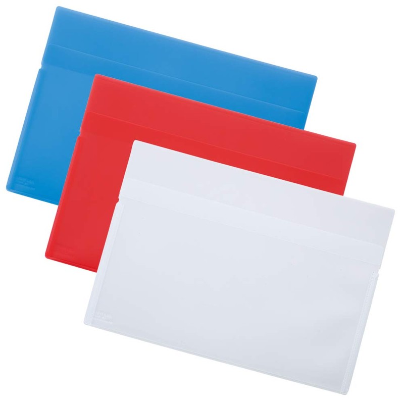 LIHIT LAB F-3448-3 One-Touch Holder (Red) Square Type No. 2,