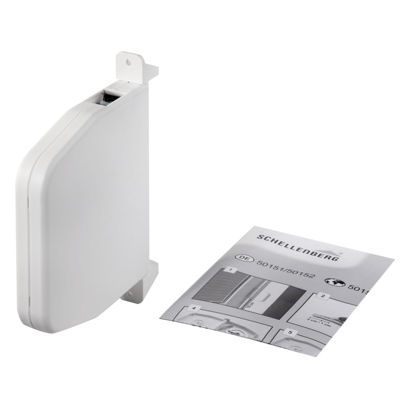 Schellenberg 50151 Roller Shutter Belt Surface-Mounted Hinged System Mini 180°