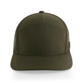 CHOK.LIDS Cooling Trucker Hat Performance Cooling Mesh Back Flat Bill Hat Waterproof Dry Baseball Cap Fitted Hats for Men (Army Green)