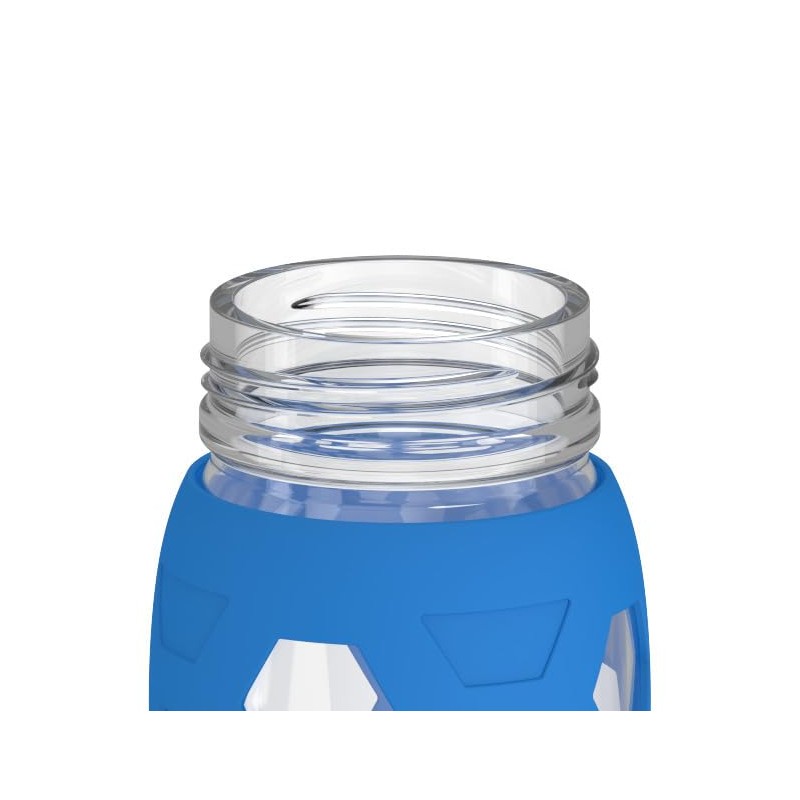 Lifefactory 22oz Bottle Classic Cap Hex Ocean