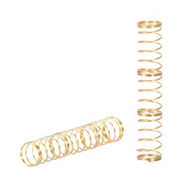 DUROCK Gold Plated 3-Stage Long Springs - 56g Custom Mechanical Keyboard Switch Springs - Compatible with Cherry MX and Variant Switches (110pcs/pack)