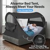 Alvantor Full Size Bed Tent, Pop Up Bed Canopy Easy