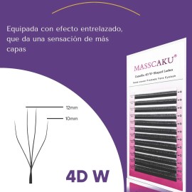 Masscaku Camelia W 4d Mix Extensiones De Pestañas