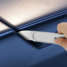 Jaeskeclip 4140 pry Tool,Pry Bar Trim Removal Tool,Car Trim Removal Tool, Mini Pry Bar Car Trim Removal Tool,for Auto Planes to Remove Trim Interior