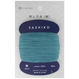 Dharma 01-2400 Sashiko Thread (Thin) Card Roll Col.205 15.4 ft (40 m)