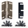 Heavy Duty Door Hinge Shims 12 Pack, High-Strength Metal Hinge