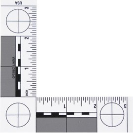 L-Shaped photmacrographic Scale