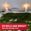 Command Outdoor Light Clips, 20 Clear Clips and 24 Command
