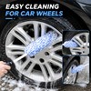 Car Wheel Cleaning Brush Set with Wash Mitt – Soft