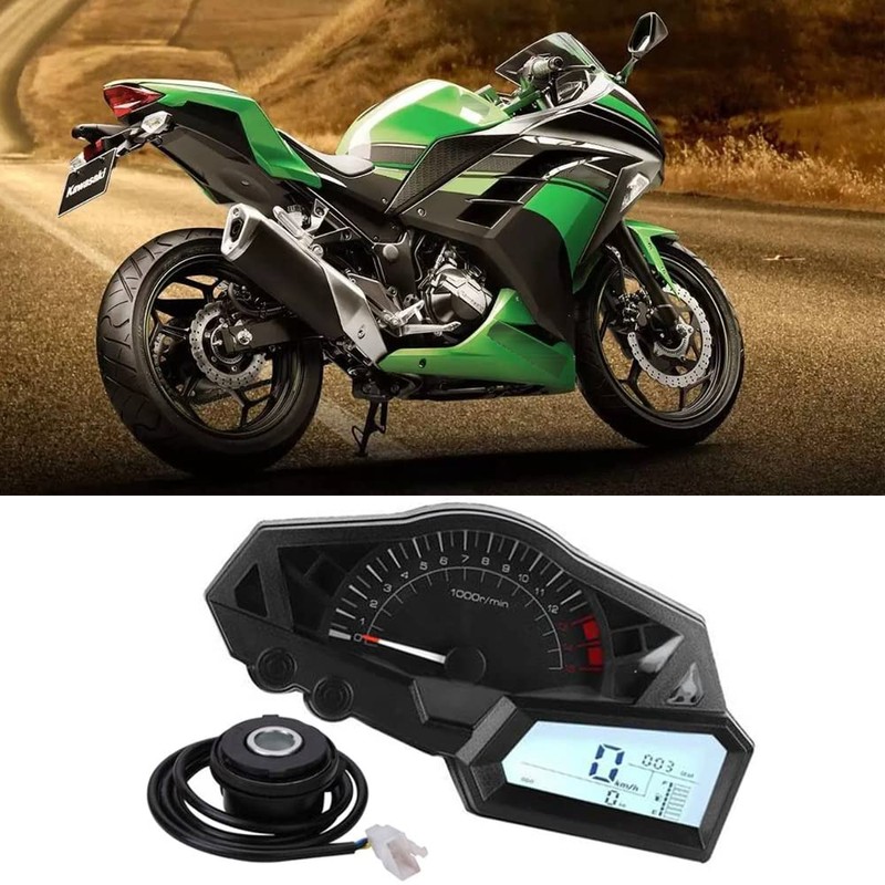 Baceyong Motorcycle Speedometer Suitable for K-awasaki N-inja 300/EX300/300SE 2013-2015